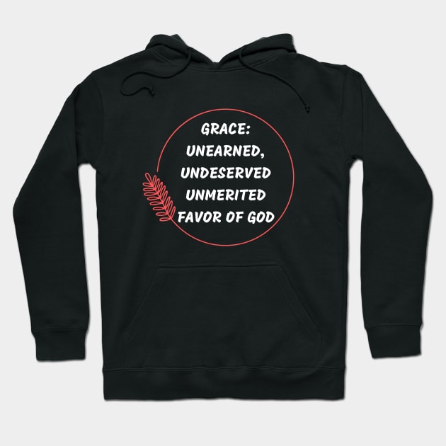 Grace | Christian Hoodie by All Things Gospel